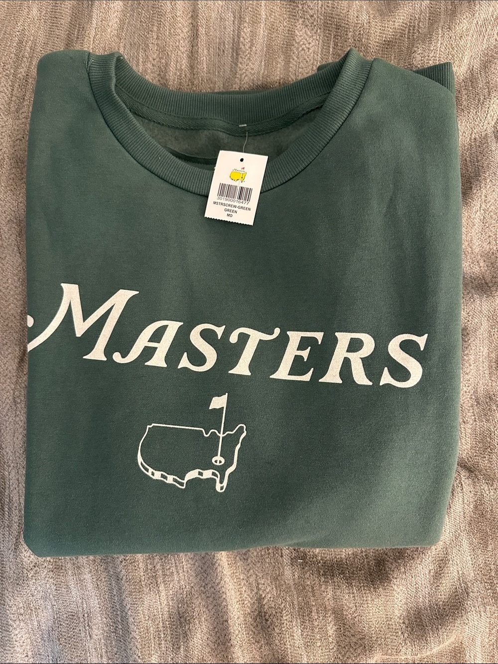 Masters Green Crewneck Sweatshirt